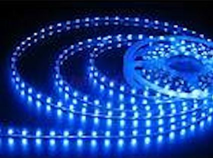 LED pásik SMD3528 60/m IP65 5m modrý