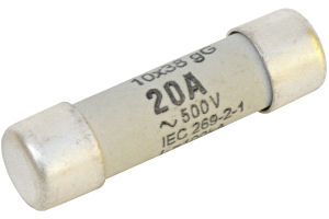 Valcová poistka CH10 20A