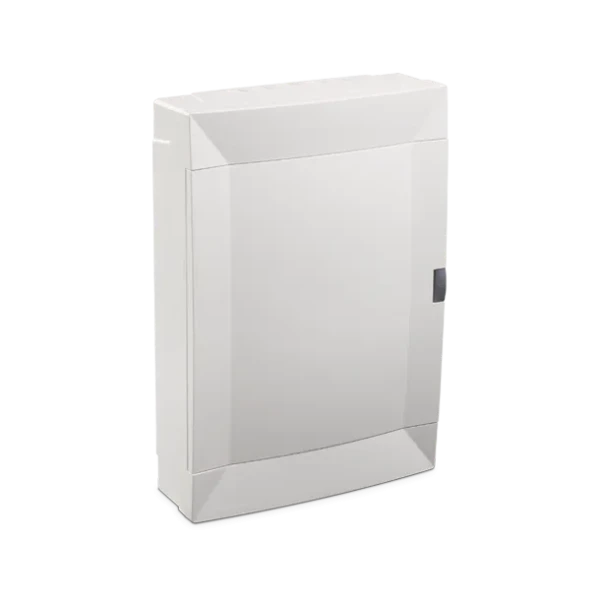 Rozvodnica nad omietku  P-BOX PN16-2N, 16 modul nepriehľadné dvierka