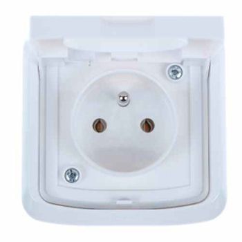 Zásuvka TANGO IP44 5518A-2999B