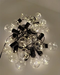 Solárna girlanda 20ks LEDžiaroviek  3,8m+2m prívod Trixline TR-626JS 