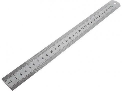 Oceľové pravítko 30cm
