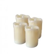 LED adventné voskové sviečky, 4ks CDW 4