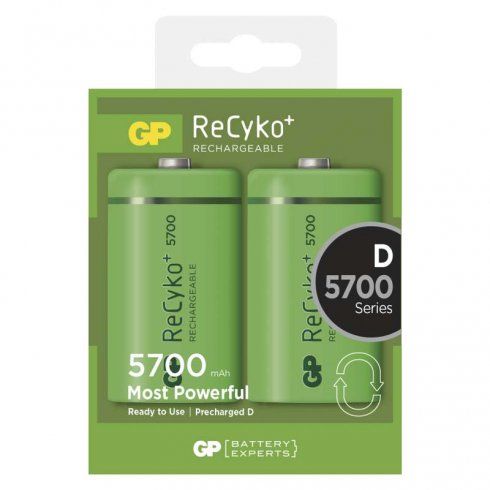 Batéria nabíjacia GP ReCyko 3000mAh R20/D/