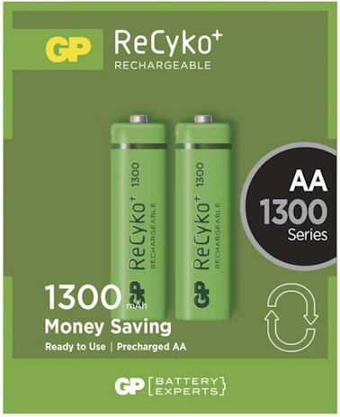 Batéria nabíjacia R06 AA 1300mAh RECYKO