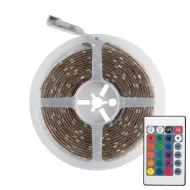 RGB LED pásik- 5m SET s diaľkovým ovládaním IP20/IP44  LS 5000RGB