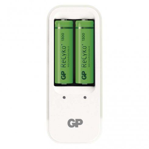 GP nabíjačka batérií P410 + 2 x GP ReCyko+ 1300 mAh