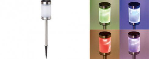 Solárne svietidlo RGB MX819