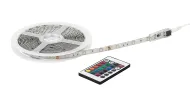 RGB LED pásik- 5m SET s diaľkovým ovládaním IP44 Rabalux 79022