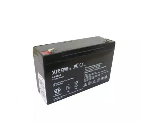 Batéria olovená 6V 12Ah VIPOW