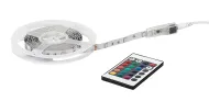 RGB LED pásik- 5m SET s diaľkovým ovládaním IP20 Rabalux 79023