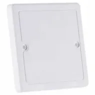 Viečko panelovej krabice 4FF 16974 80x80mm biele