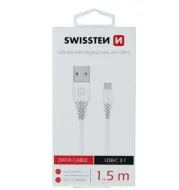 Kábel USB/USB-C 3.1 1,5m biely