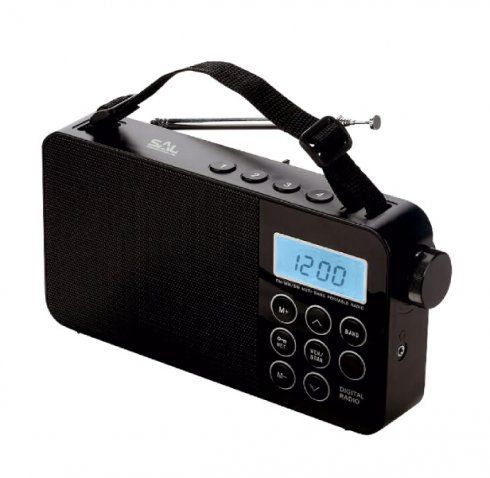 Prenosné rádio, 3-pásmové, RPR 3LCD