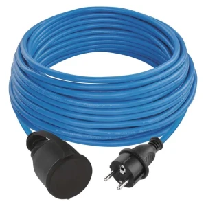 Špeciálny predlžovací kábel 20 m /1 zásuvka /modrý / 230 V  3x1,5 mm2   P01410W 