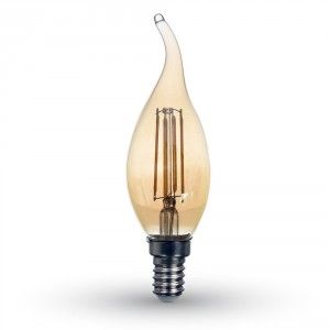 LED žiarovka E14 4W sviečka