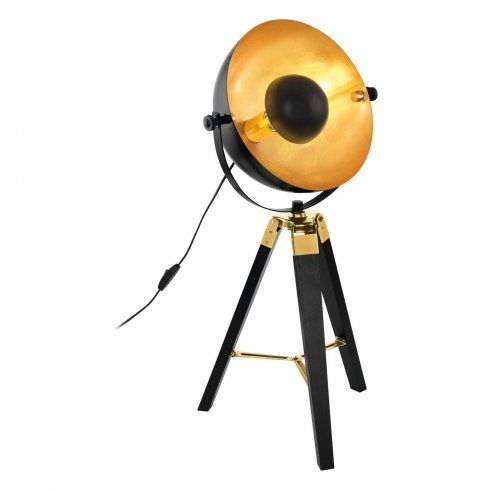 Stojanová lampa COVALEDA 1 čierna