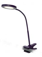 LED lampa na štipci ANITA KLIP 1008 FL fialová