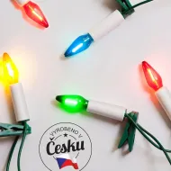 Vianočné sviečky LED FELICIA farebné 16led žiaroviek 14V