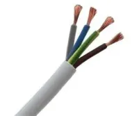 Kábel CMSM / YSLY-JZ / 4x1,5 ohybný sivý