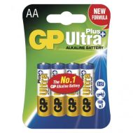 Alkalická batéria GP Ultra Plus LR6 (AA) - balenie 4ks