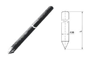 Zemniaca tyč ZT 1,5m (Fe)