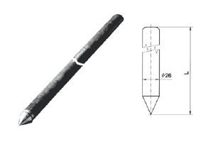 Zemniaca tyč ZT 1,5m (Fe)