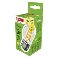 LED žiarovka Filament Mini Globe / E27 / 5,9 W (60 W) / 806 lm / Teplá biela/ ZFGD42