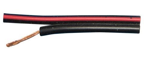CYH 2x0,5 mm2 dvojlinka červeno-čierna