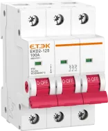 Hlavný vypínač DIN 3P 32A EKD2-125-3-032