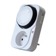 Spínacie hodiny so zásuvkou mechanické týždenné WF1