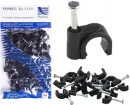 Káblová príchytka 3x2,5 20/2 - čierna