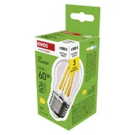 LED žiarovka Filament Mini Globe / E27 / 5,9 W (60 W) / 806 lm / Neutrálna biela / ZF6D43 