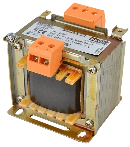 Jednofázový oddelovací transformátor 230/24V 100 VA TVTR-100-F