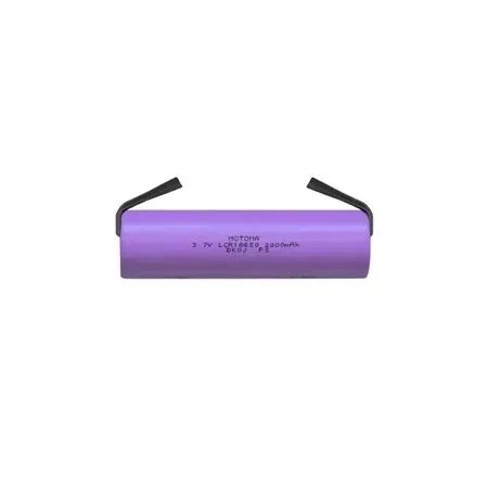 Batéria nabíjacia Li-Ion 18650 3,7V/2000mAh s pásikovými vývodmi