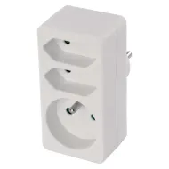 Rozvodka klasik 230V P0025 /2xplochá+1xokrúhla/