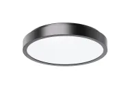 LED panel čierny kruh SAMIRA 24W denná biela 71253