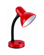 Stolná lampa GAMA - 1xE27 červená
