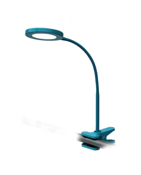 LED lampa na štipci ANITA KLIP 1008 MD modrá 6W