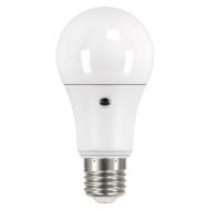 LED žiarovka s fotosenzorom E27 9W WW
