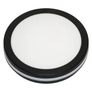 Svietidlo LED kruh 20W CCT  IP54 čierne
