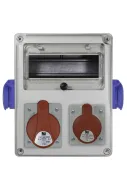Rozvodnica R-BOX 240-8 (1x16/5, 1x32/5,2x250V)