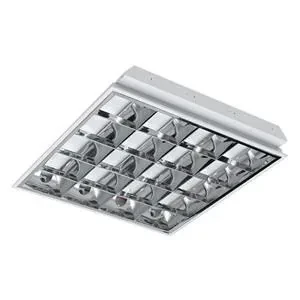 Stropné svietidlo RASTER pre LED trubice 4x60cm zápustné