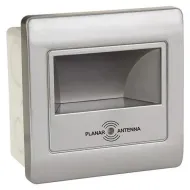 LED 2W schodiskové svietidlo so senzorom a krabičkou strieborné