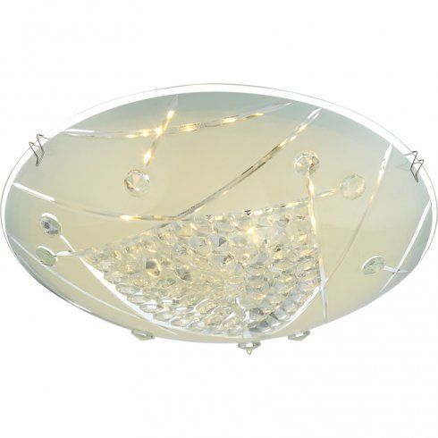 Stropné LED svietidlo Globo Elisa 40415-8G