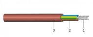 Kábel silikonový SIHF-J 3x2,5