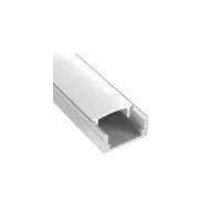 Hliníkový LED profil strieborný  sada 17x9x2000mm