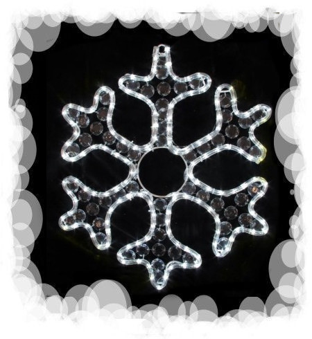 (Novinka) VO-39 LED Vločka-diamantová - blikajúca