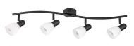 Svietidlo stropné 4xE14 čierne SOMA 73094