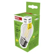 LED žiarovka Filament Mini Globe / E27 / 1,8 W (25 W) / 250 lm / denná biela/ ZF6D03